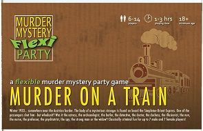 Orient Express Themed Party Games - Murder on a Train