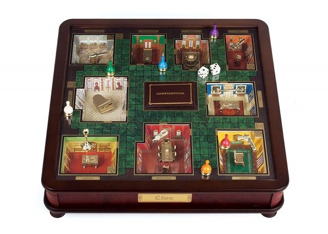 Clue Luxury Edition 3d Edition Of Cluedo Board Game On Amazon