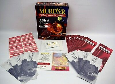 Top Murder Mystery Boxed Games UK Hercule Poirot A First Class Murder
