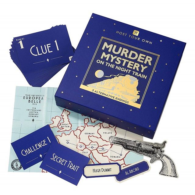 Murder Mystery 1930s Christmas Dinner Party Boxed Kit Amazon UK