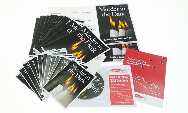 Murder in the Dark by Red Herring Games for 6 to 12 Players