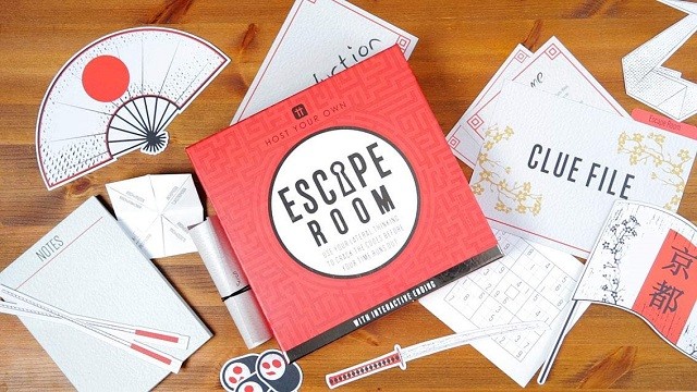 Japanese Themed Talking Tables Escape Room Game on Amazon