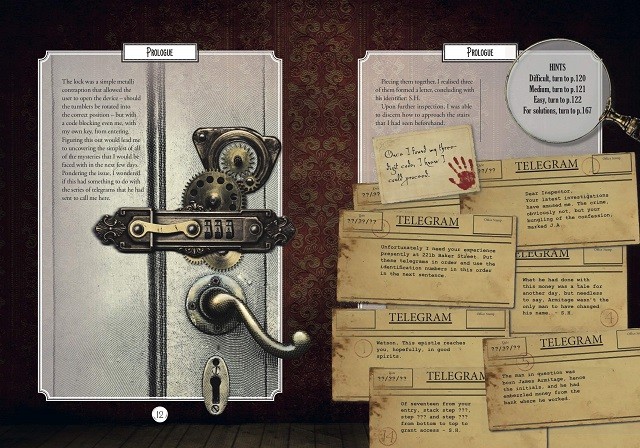 Sherlock Holmes Escape Room Puzzles 1. Solve the Interactive Cases