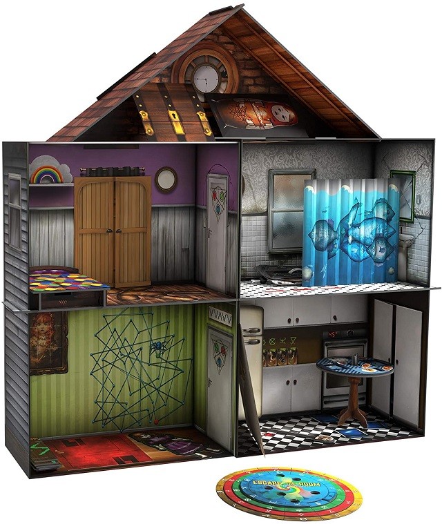 Think Fun The Cursed Dollhouse an Escape Room Experience in a Box