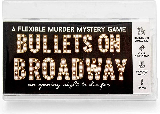 Bullets on Broadway Free Printable Mystery Game for 4 Players