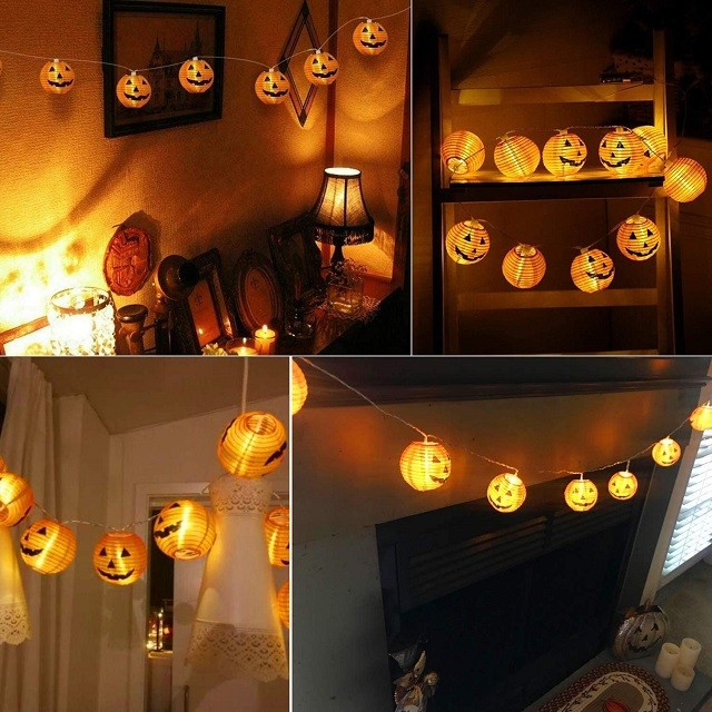Halloween Lantern (Jack-O-Lantern) Lights