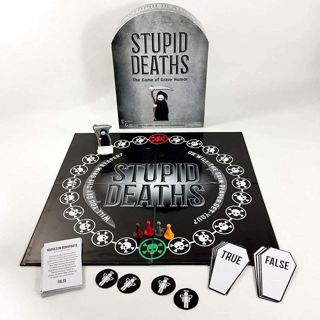 Halloween Party Games Ideas for Tweens 7. Stupid Deaths Board Game