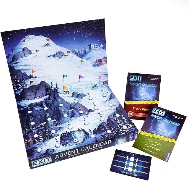 EXiT Advent Calendar The Mystery of the Ice Cave from Kosmos Games