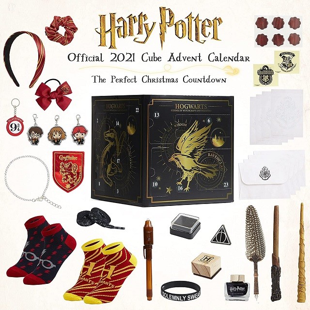Harry Potter 2021 Advent Calendar Cube Christmas Countdown