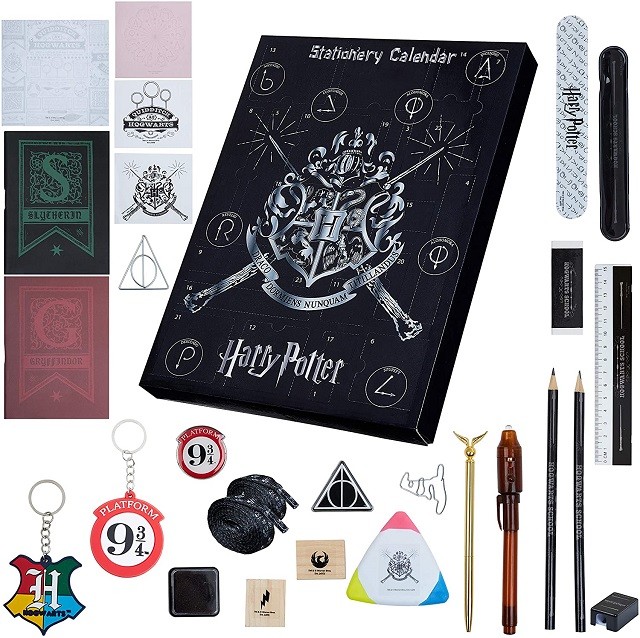 Harry Potter Stationery Advent Calendar 2021 for Boys and Girls