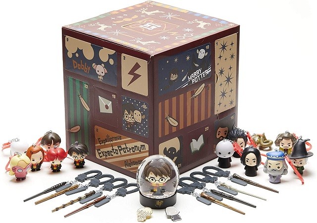 Paladone 2021 Harry Potter Advent Calendar Cube with 24 Gifts