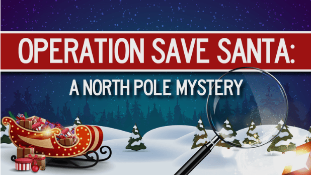 Operation Save Santa - Top Christmas Mystery Game for Kids and Adults