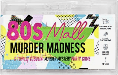 80s Murder Mystery Party Kit Eighties Mall Murder Madness