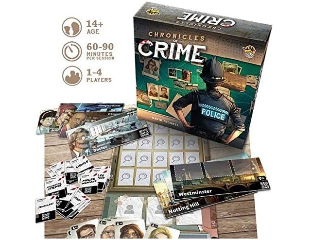 Chronicles of Crime Top Cooperative Investigation VR Board Game