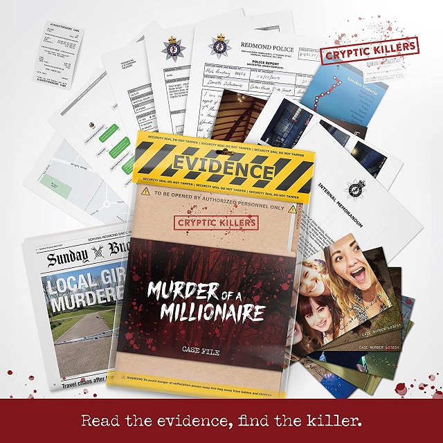 Cryptic Killers Games 1. Murder of a Millionaire
