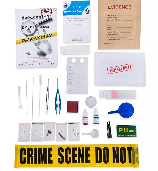 Crime Scene Kit for Kids and Middle School Students