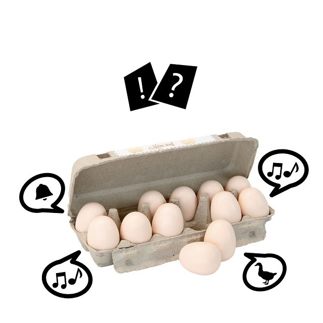 Mystery Eggs Sound Memory Game for Kids