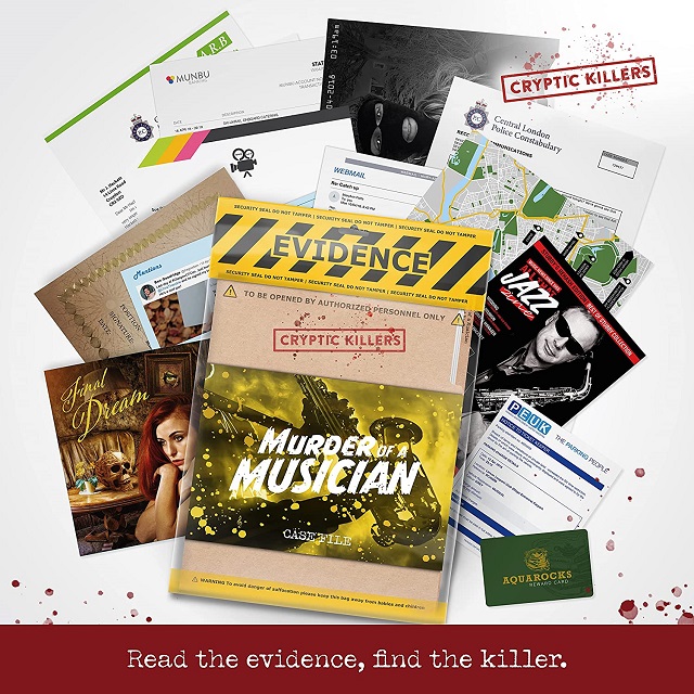 Murder of a Musician Case File 3 by Cryptic Killers