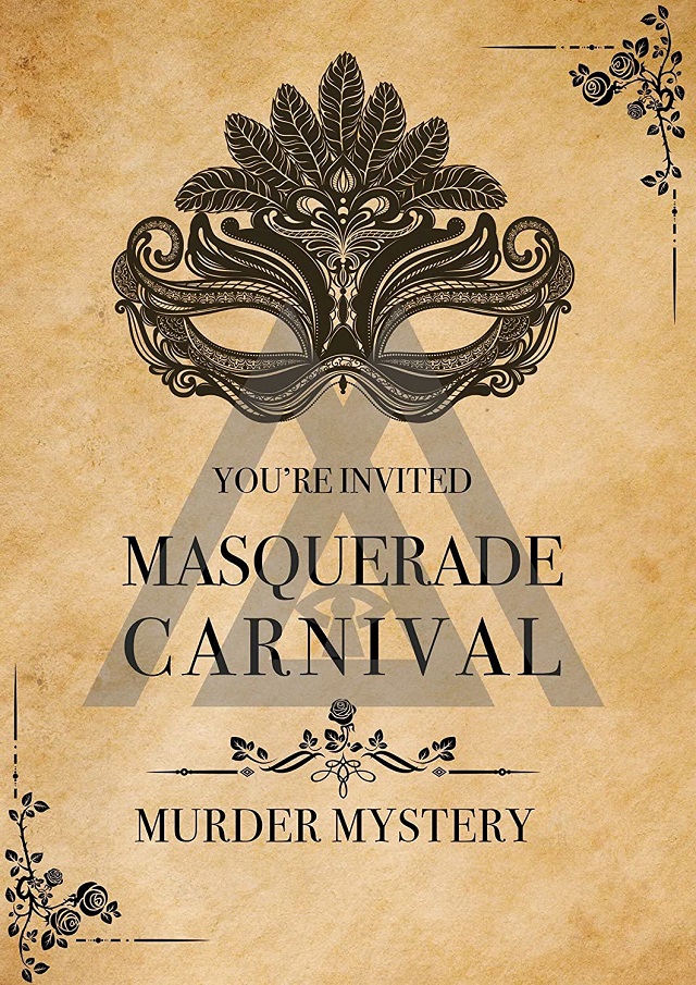 A Masquerade Murder Replayable Mystery Game by Masters of Mystery