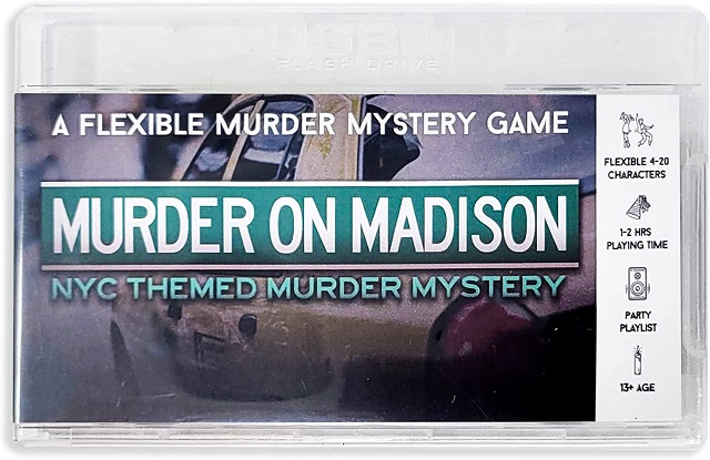 Murder On Madison Printable Game from Broadway Murder Mysteries