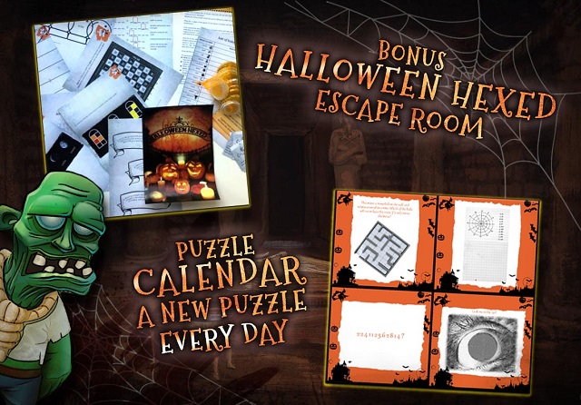 Big Escape Room Halloween Box Bonus Extras