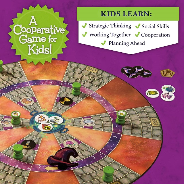 Cauldron Quest Cooperative Halloween Game for Kids