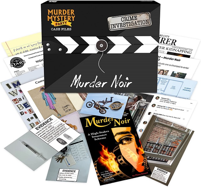 Valentines Murder Mystery Dinner Party Game Review Murder Noir