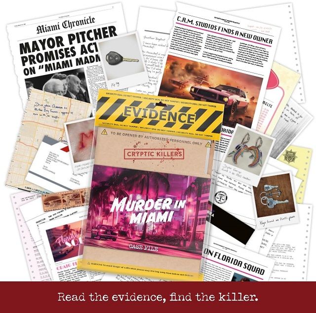 Murder in Miami - Case File 8 - by Cryptic Killers