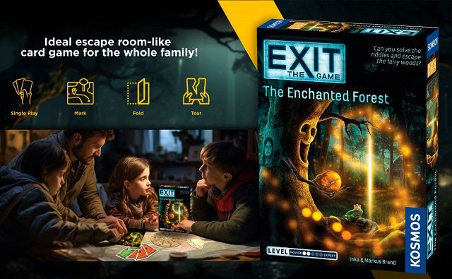 Enchanted Forest escape game for tweens teens adults Perfect for a spooky family game night ages 10 years old plus
